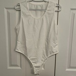 NWT Shein White Bodysuit